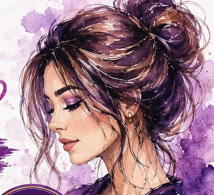 Ilustración de Isabel, tu peluquera de confianza